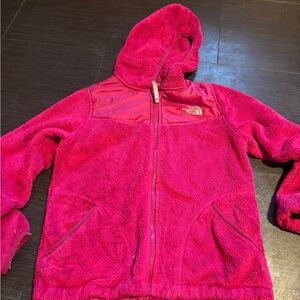The North Face Fleece Hoodie - Vibrant Pink